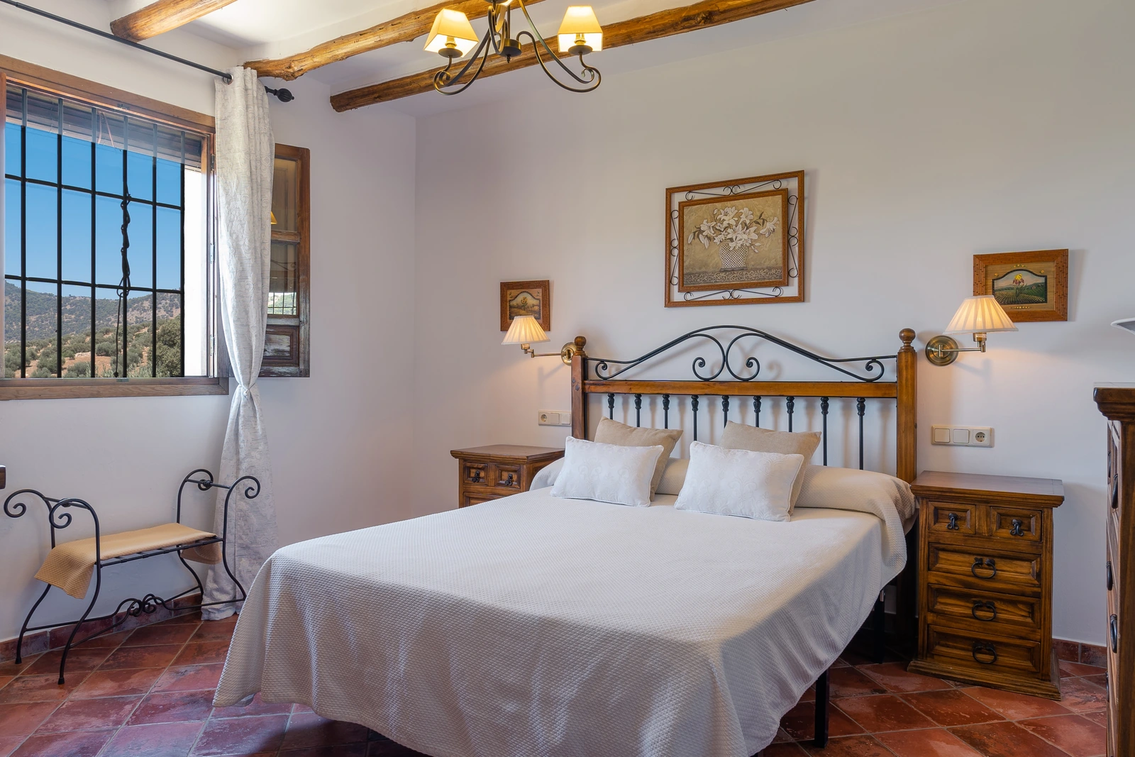 Dormitorio del Apartamento Superior · Cortijo La Presa