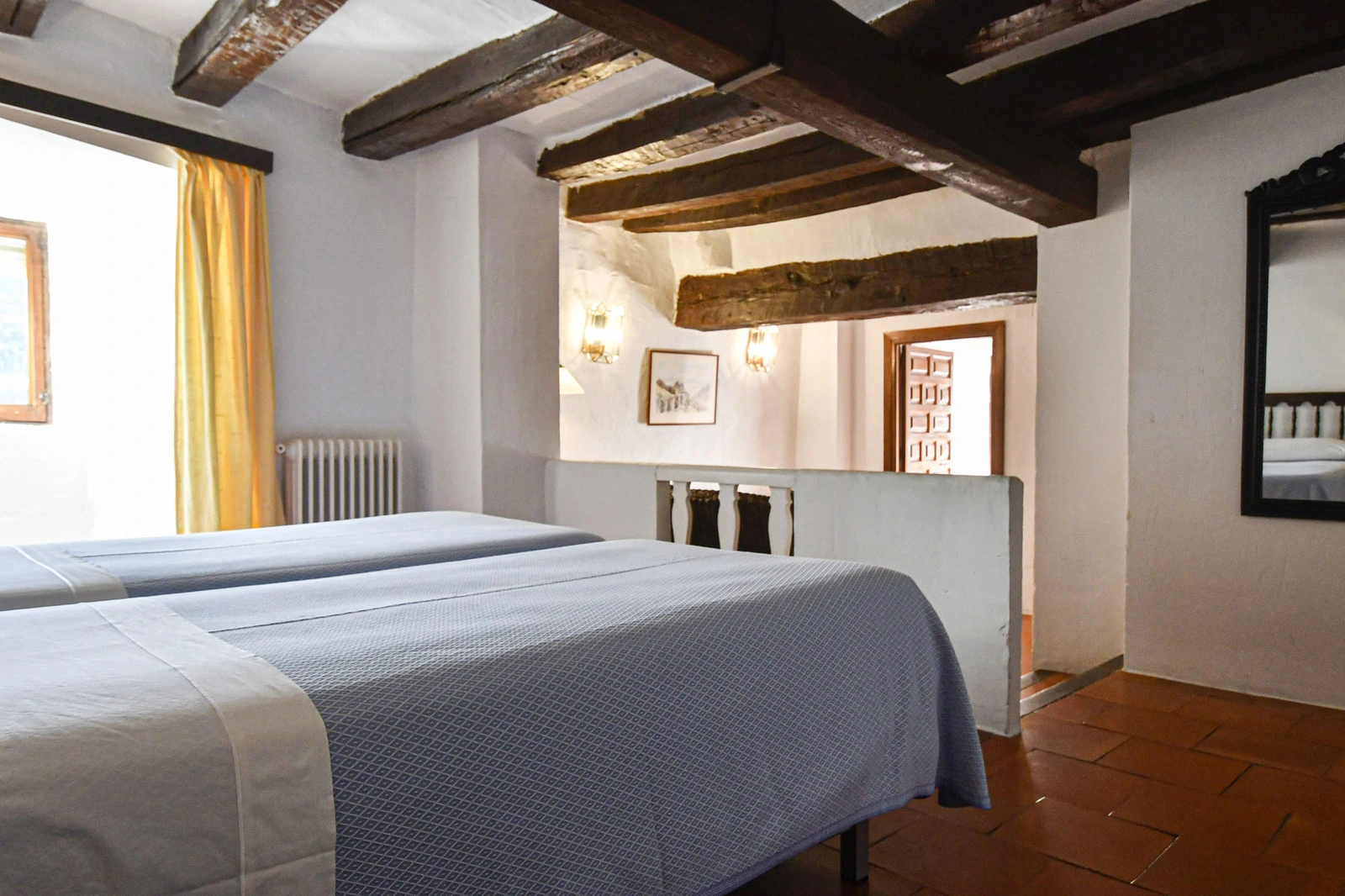 Ejemplo de habitación Doble con Vistas. · Posada de San José