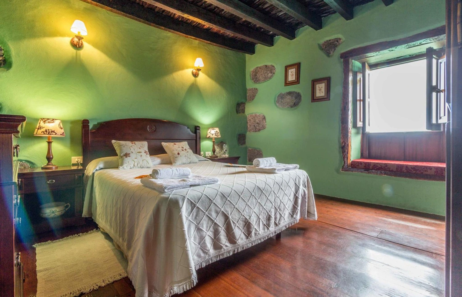 Dormitorio principal de la casa. · Casa de mi Abuela María