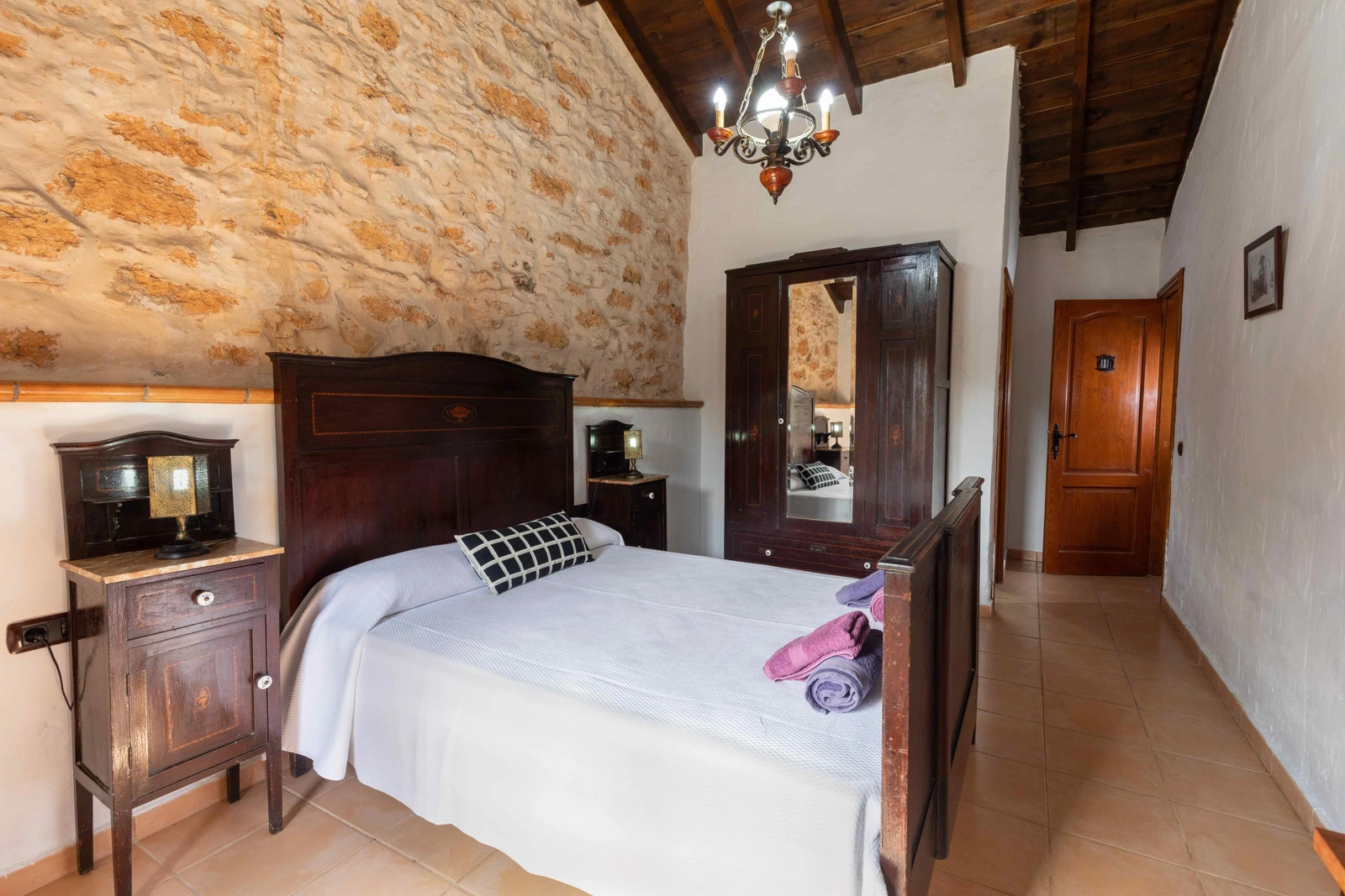 Dormitorio de El Arado. · Agroturismo La Gayría