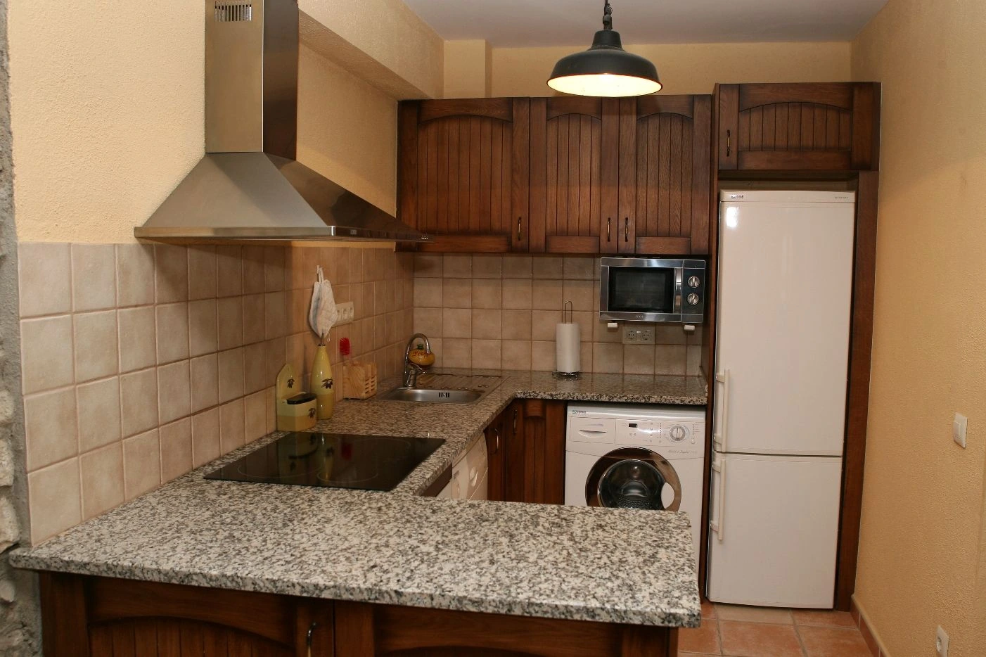 Cocina del apartamento Canigó · Can Llobet