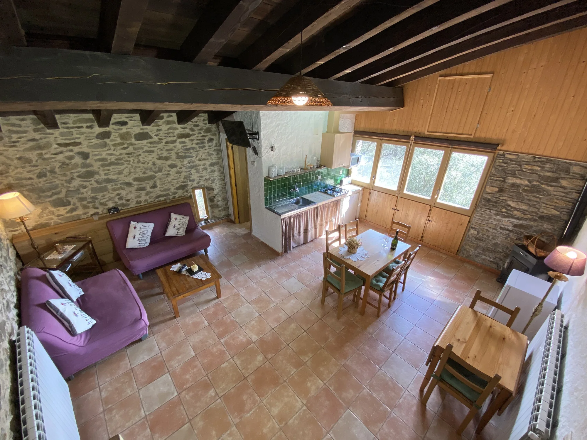 Sala de estar y comedor