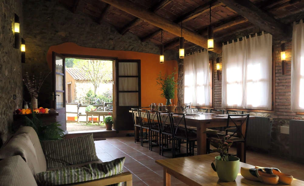 Sala de estar de Les Golfes