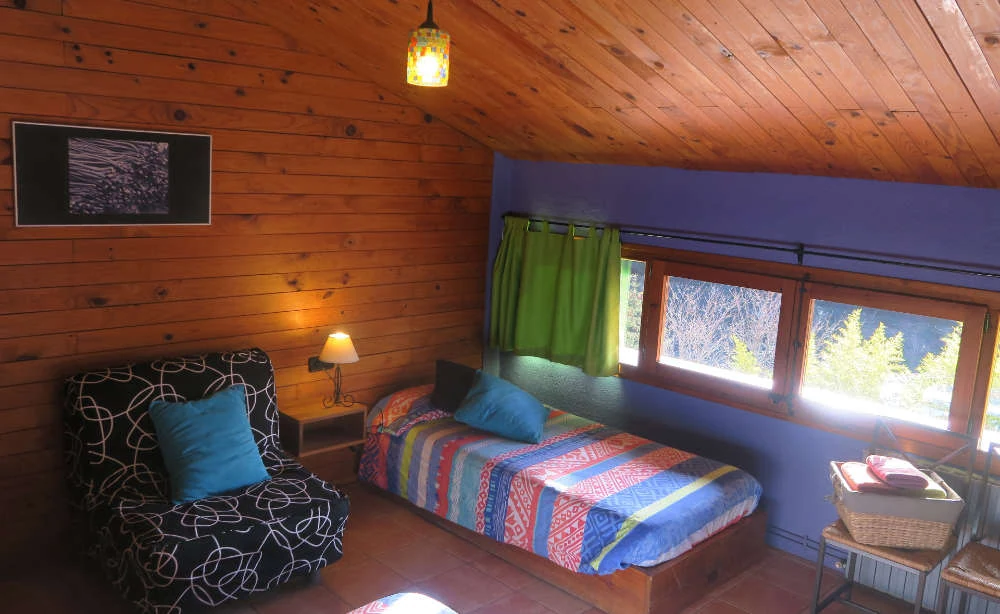 Dormitorio de Les Golfes