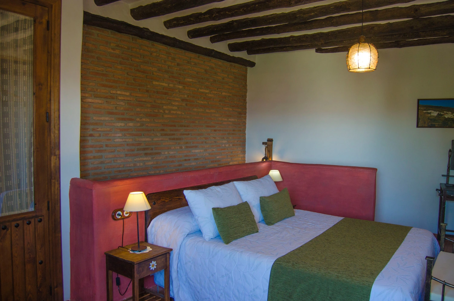 Dormitorio de la casa 8 · Balcón de Válor