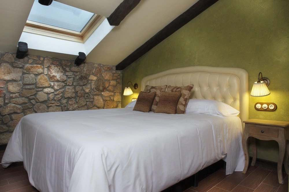 Dormitorio de la casa rural Las Sordas · Los Ánades