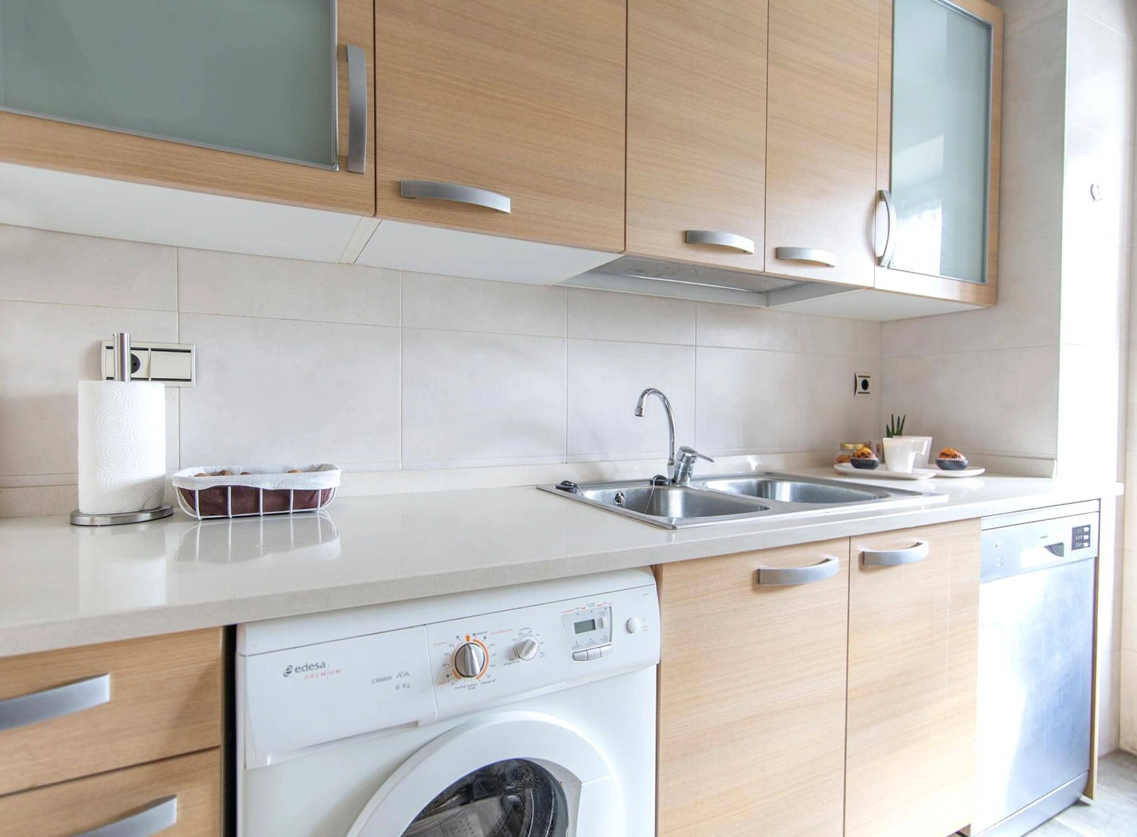 Cocina mostrada en la galería de zonas comunes de Korteta. · Agroturismo Korteta