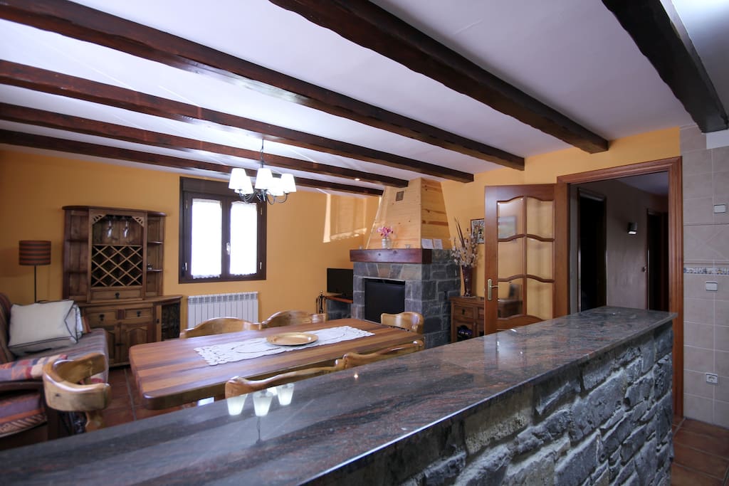 Cocina-comedor del apartamento A1