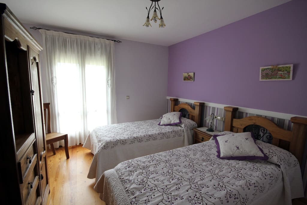 Dormitorio doble del apartamento A1
