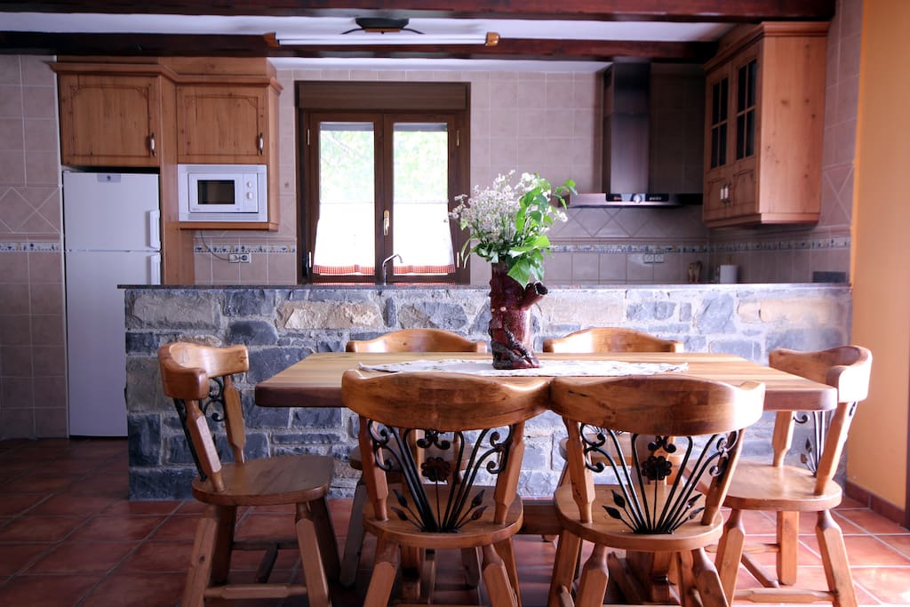 Cocina-comedor del apartamento A2