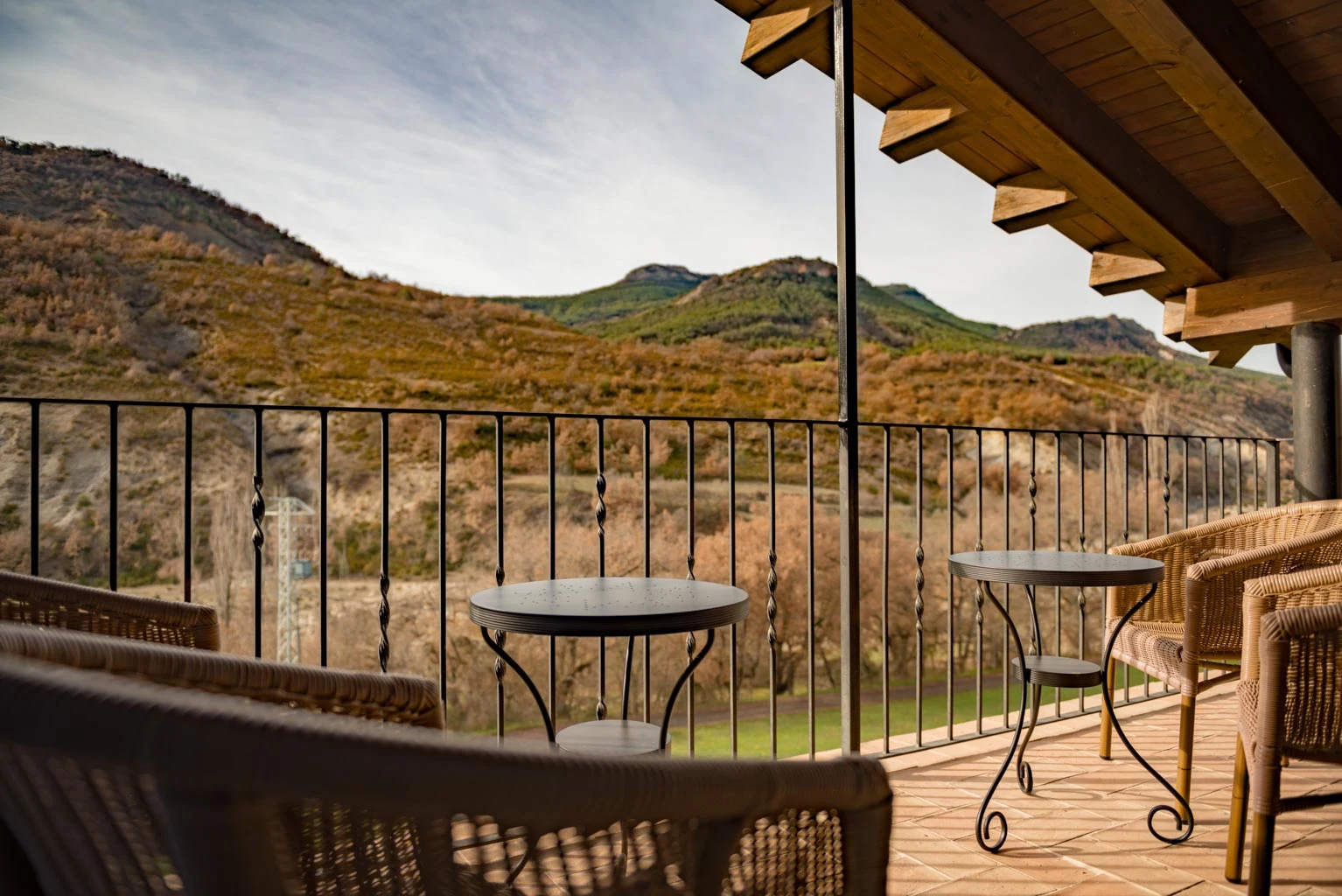 Casa Bernat vista desde el patio
