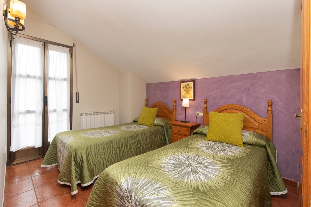 Dormitorio del apartamento de Casa Sofía
