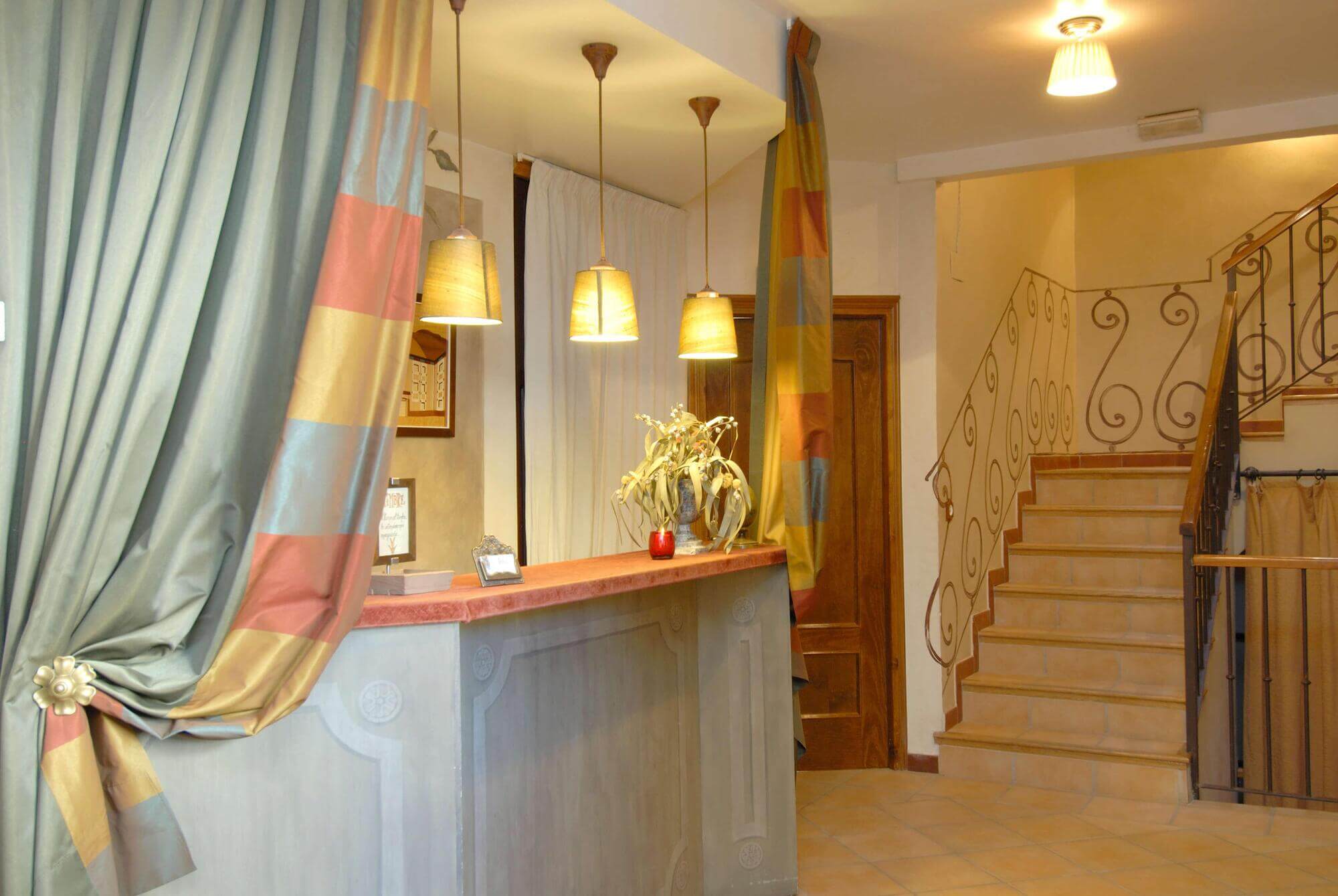 Recepción del Hotel Plaza