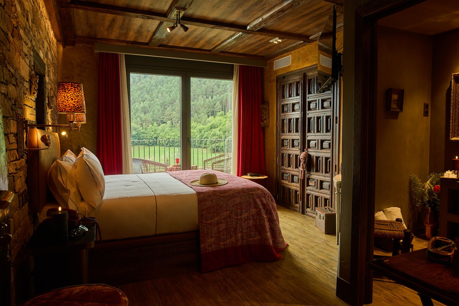 Habitación con vistas del Hotel Valle de Pineta