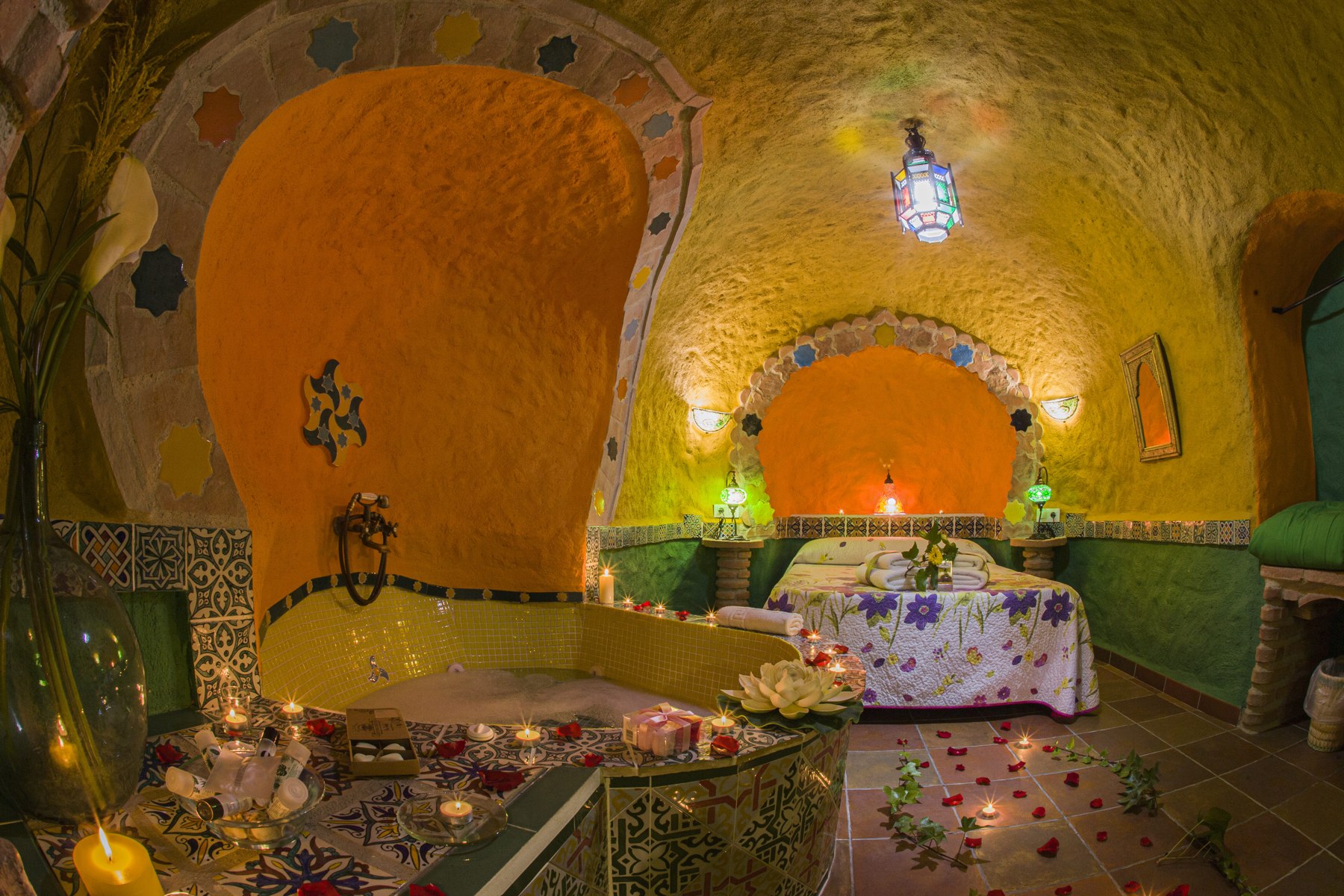 Dormitorio de la Cueva de Chipela