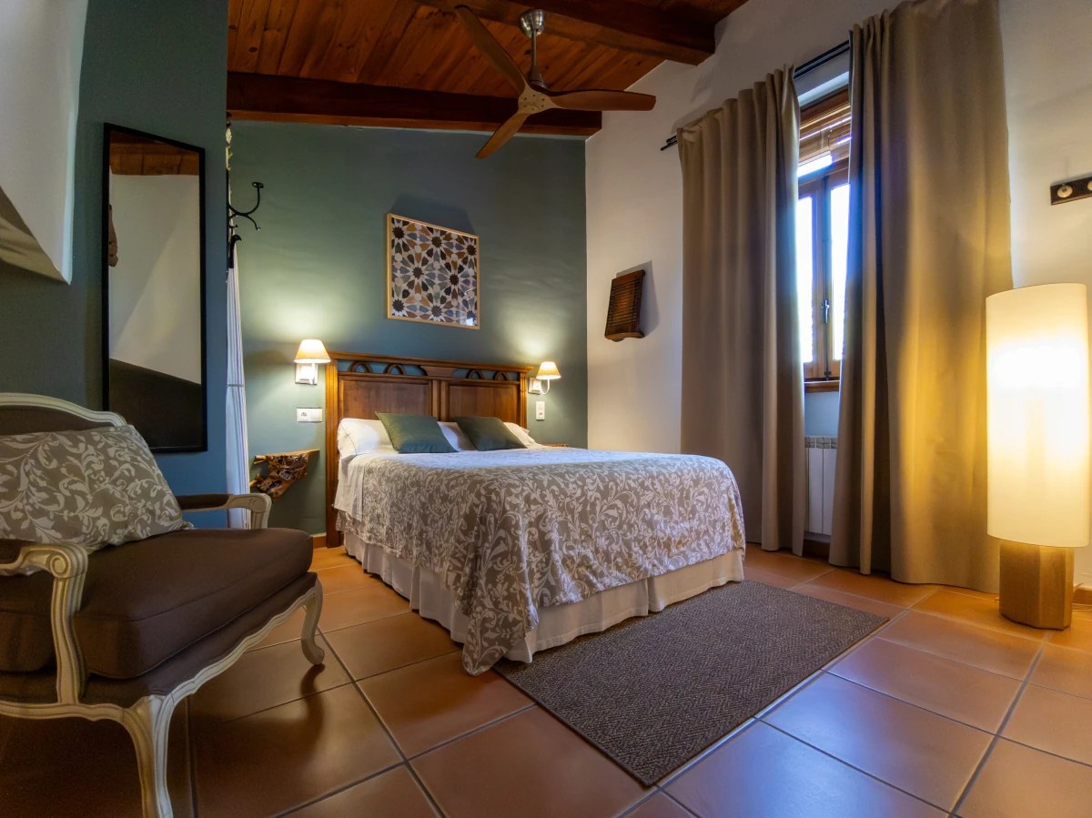 Dormitorio del Cortijo de Ramón