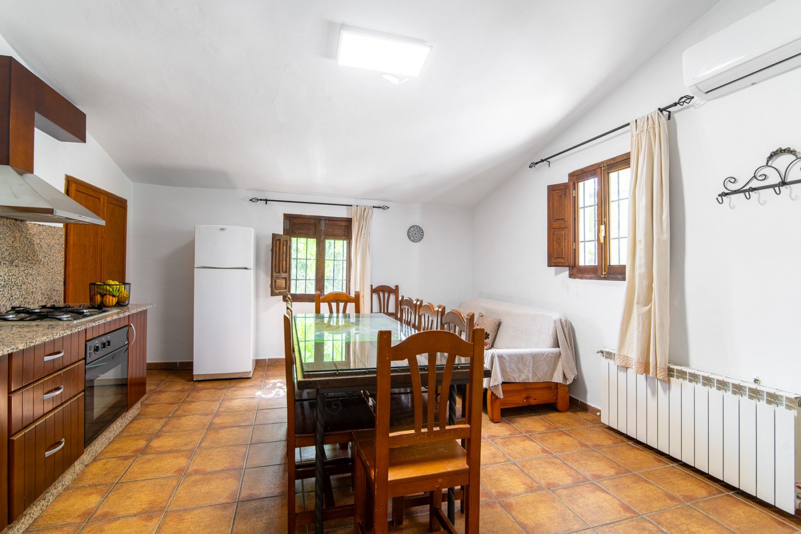 Cocina y comedor de Cortijo Helao