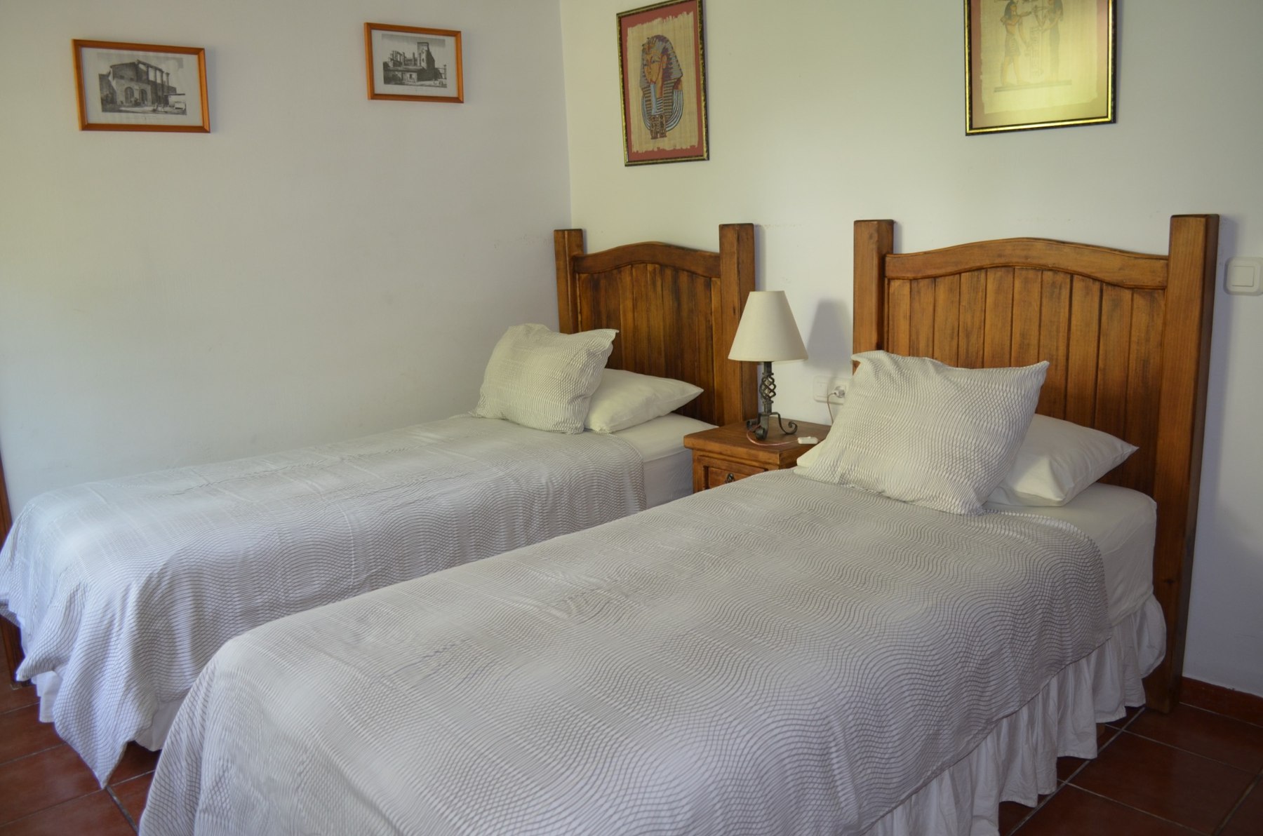 Habitación de dos camas de Las Cañadillas