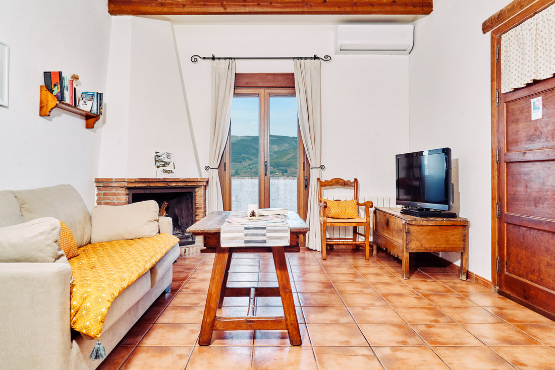 Interior de un alojamiento de Los Huertos de Segura