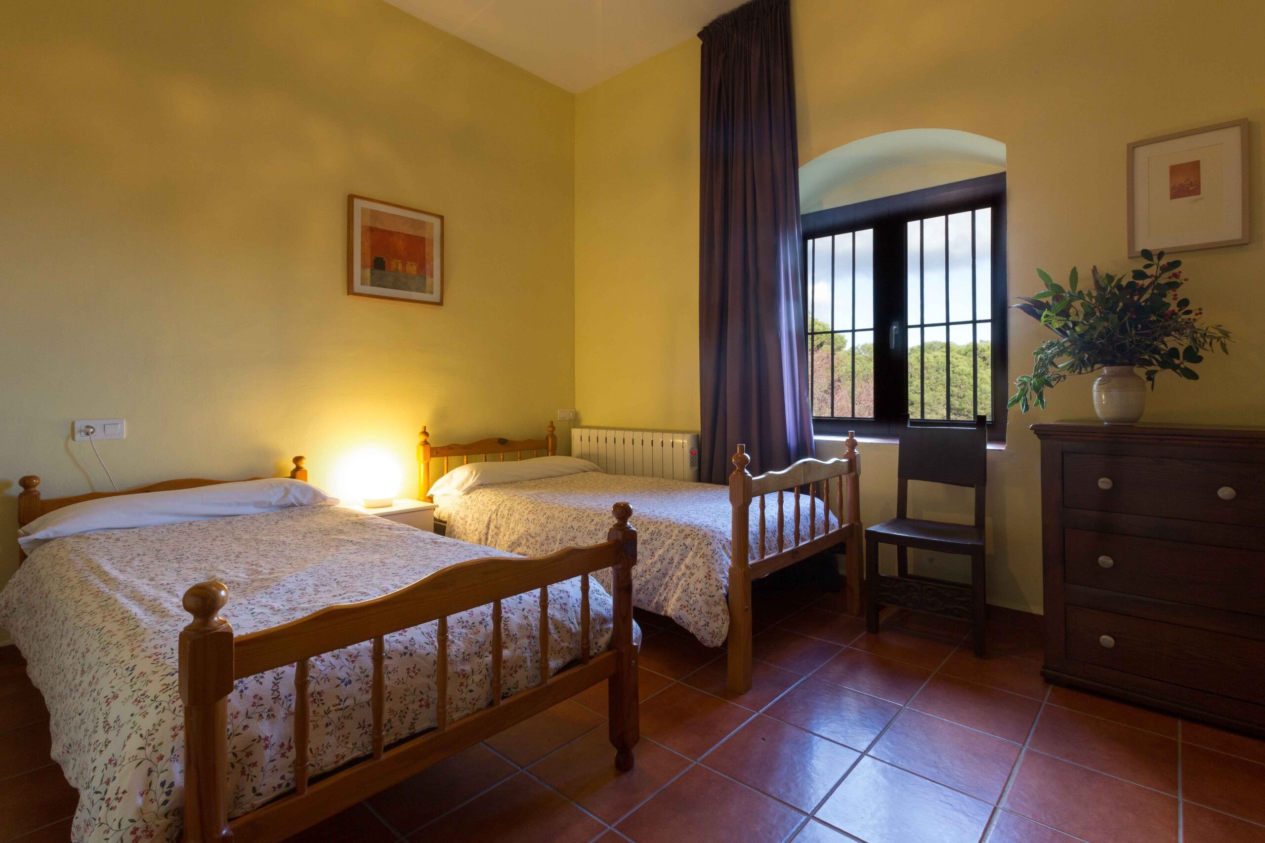 Habitación luminosa de Villa Matilde