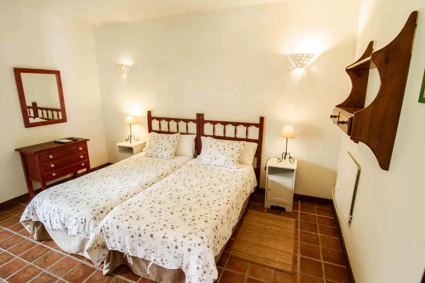 Dormitorio de un estudio superior de Los Telares