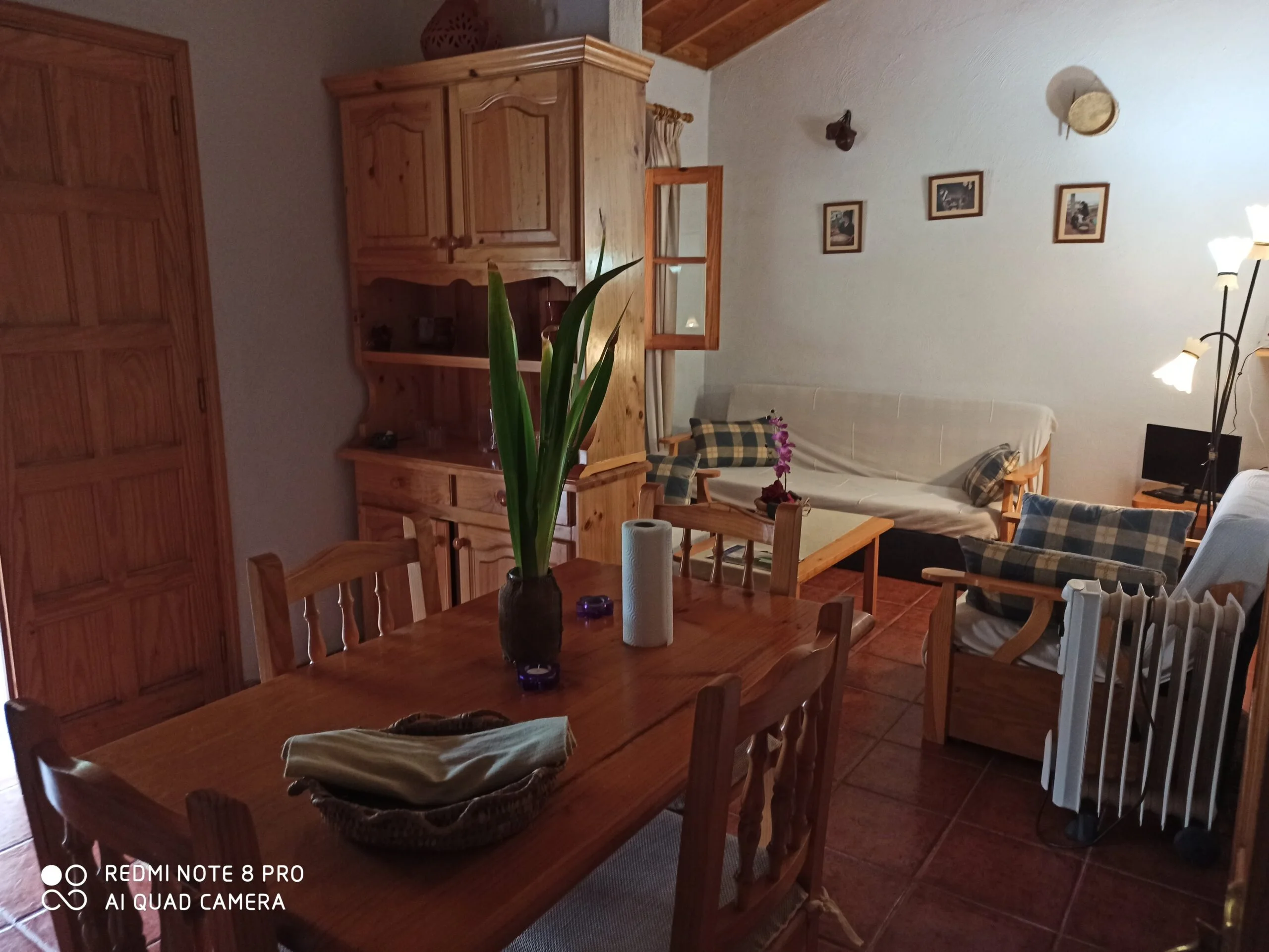 Sala de estar y comedor de Casa Rural Ramón Magdalena