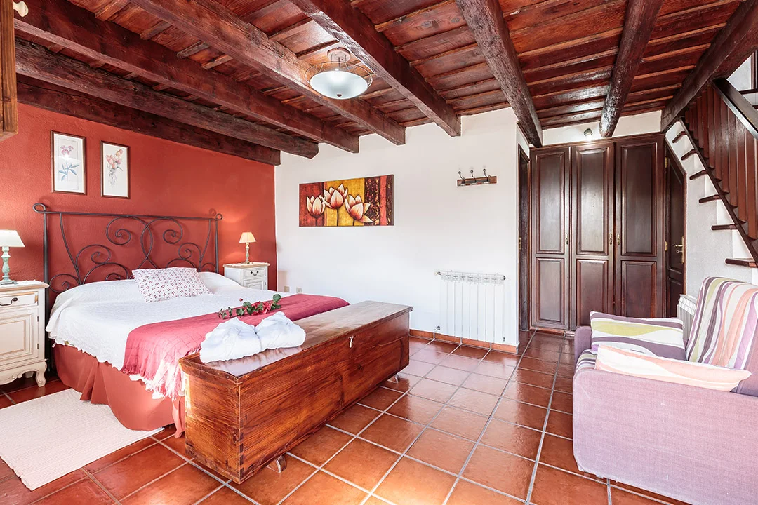 Dormitorio principal de Casa Rural El Pósito