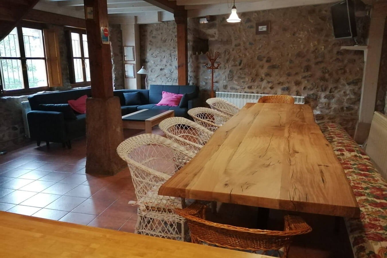 Salón comedor de La Chota Marela