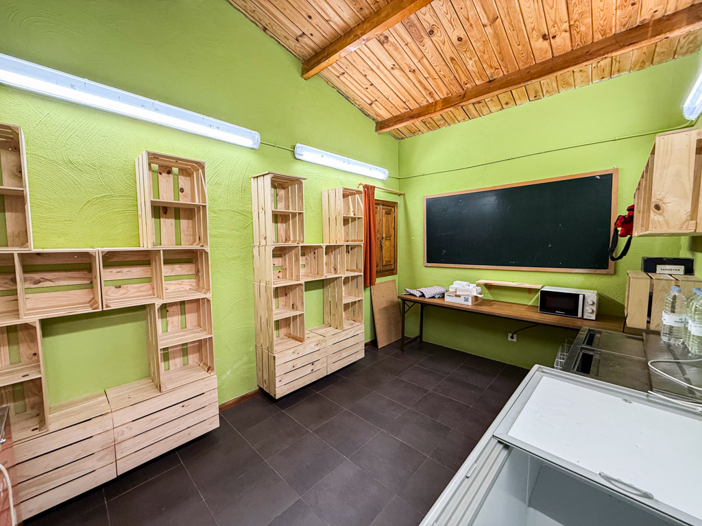 Sala de juegos del Albergue El Campelín