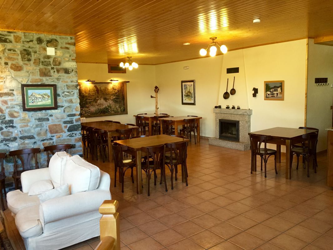 Salón y comedor de Casa Ana