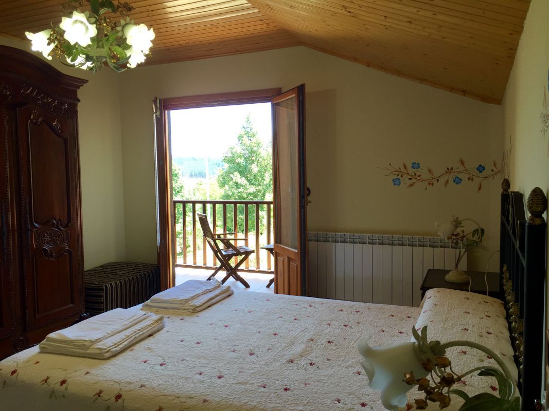 Habitación con balcón de Casa Ana