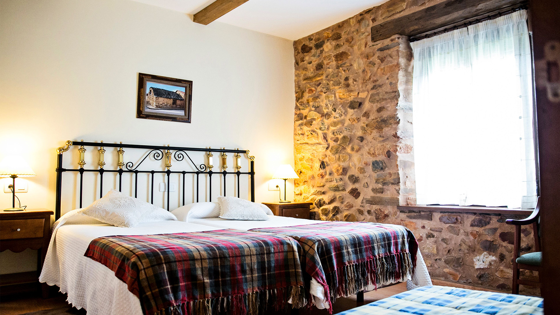 Habitación del Hotel Rural El Habanero