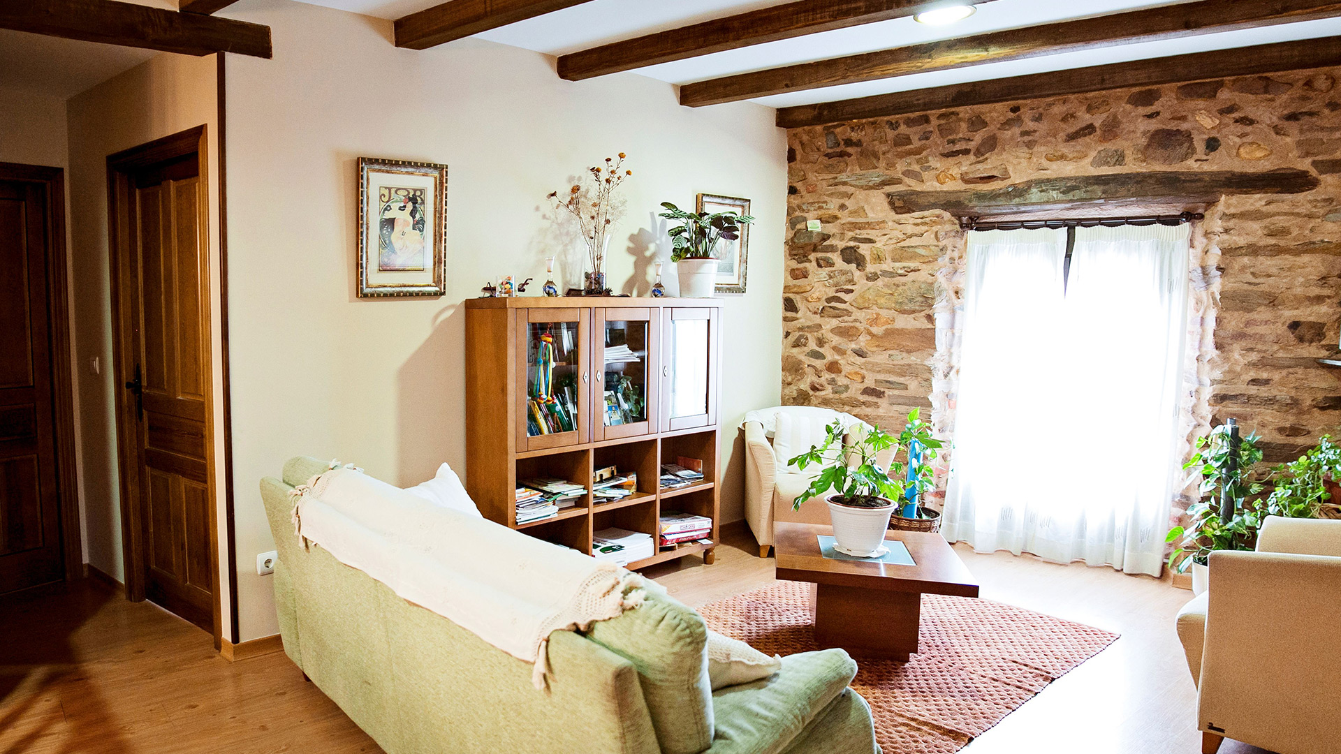 Salón del Hotel Rural El Habanero