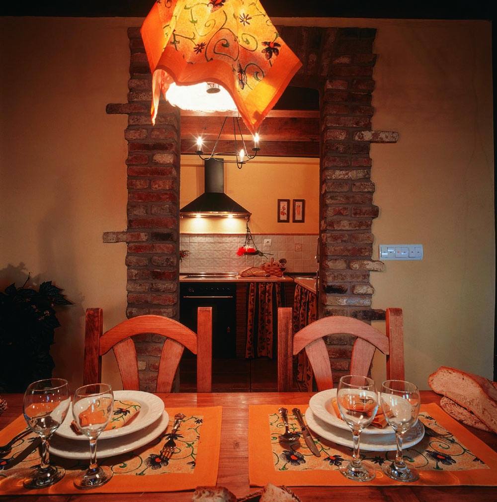 Zona de comedor de La Venta del Alma