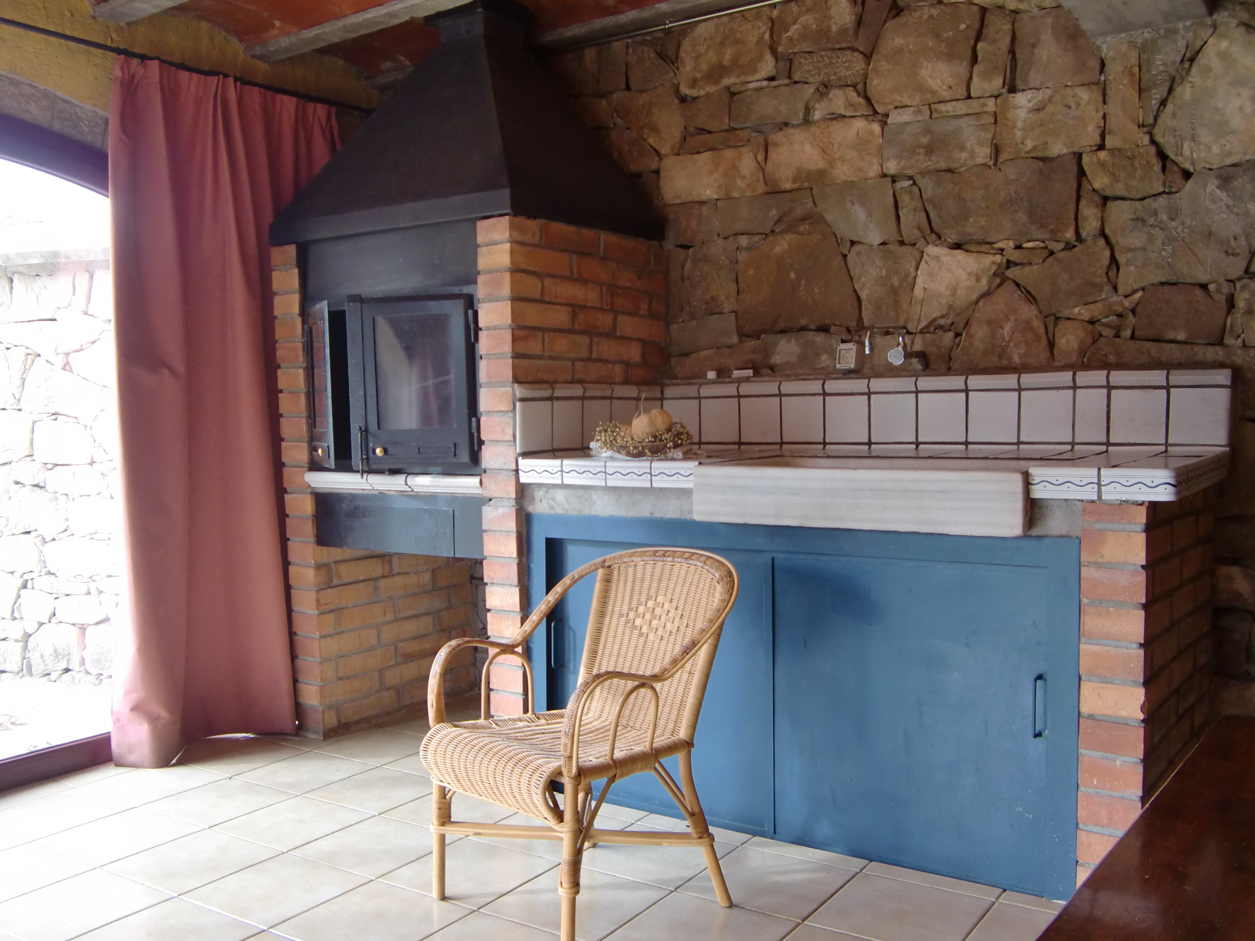 Barbacoa interior de Cal Maso