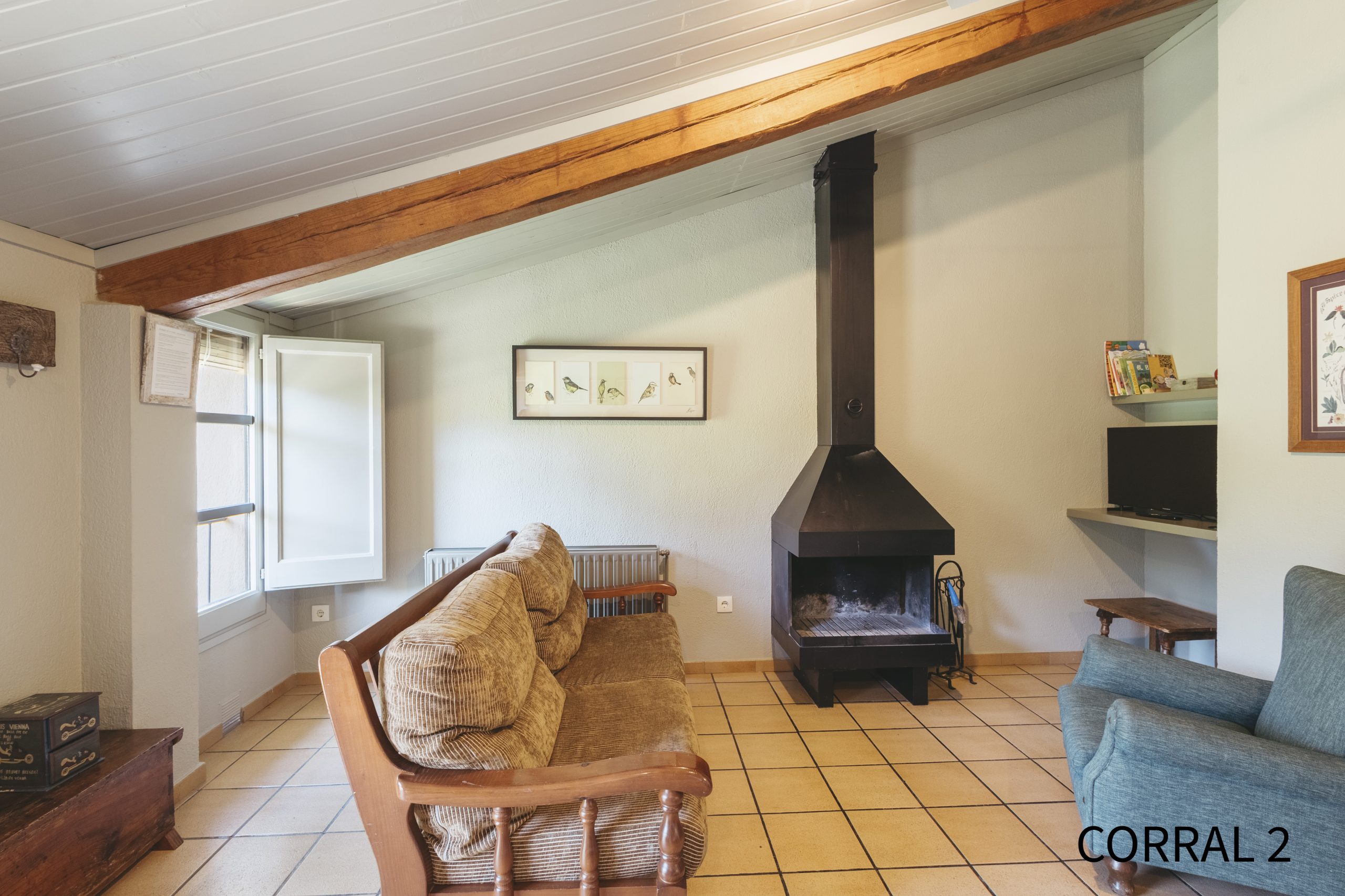 Sala de estar del apartamento Corral 2