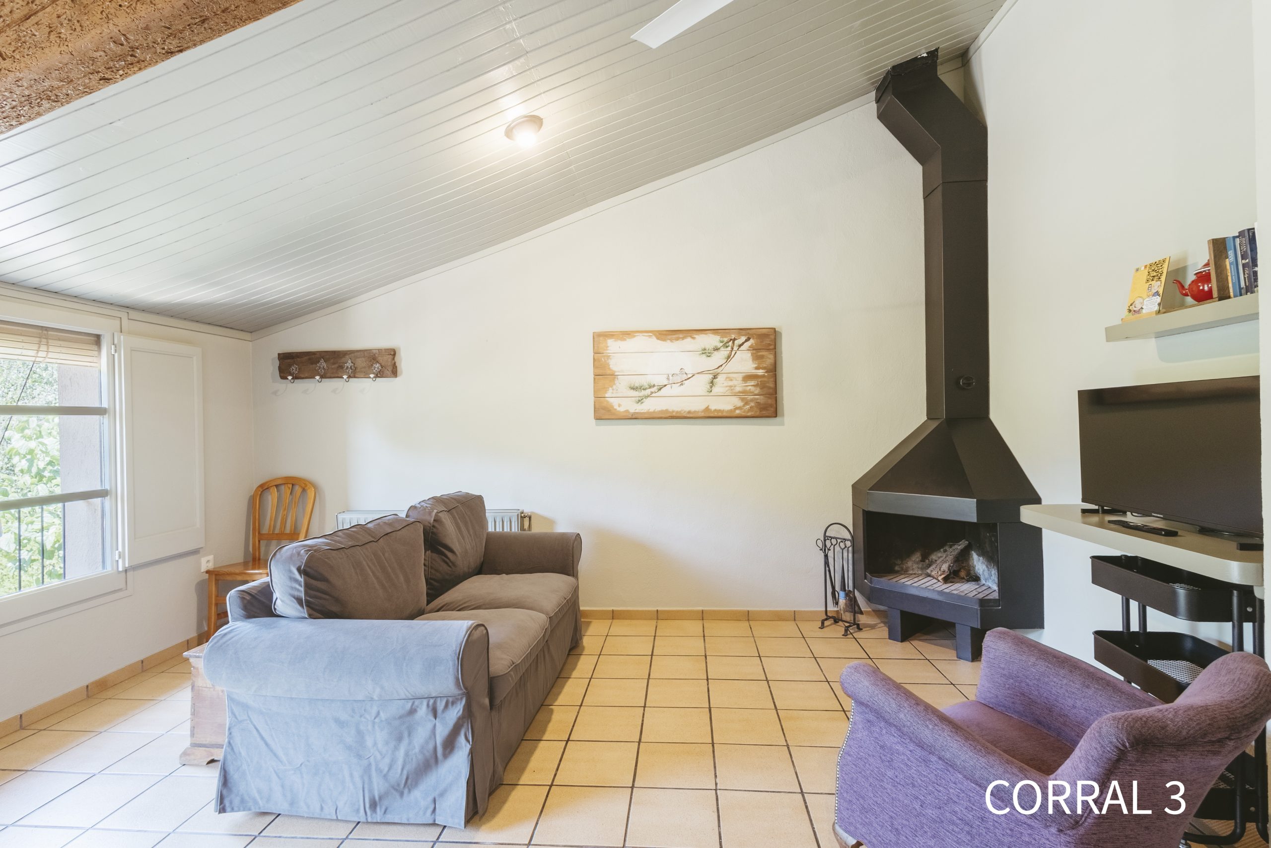 Sala de estar del apartamento Corral 3