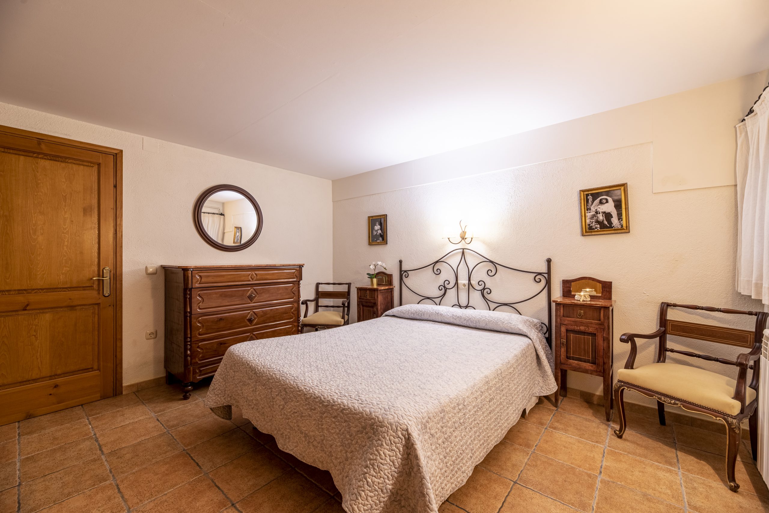 Dormitorio de El Cobert del Carro