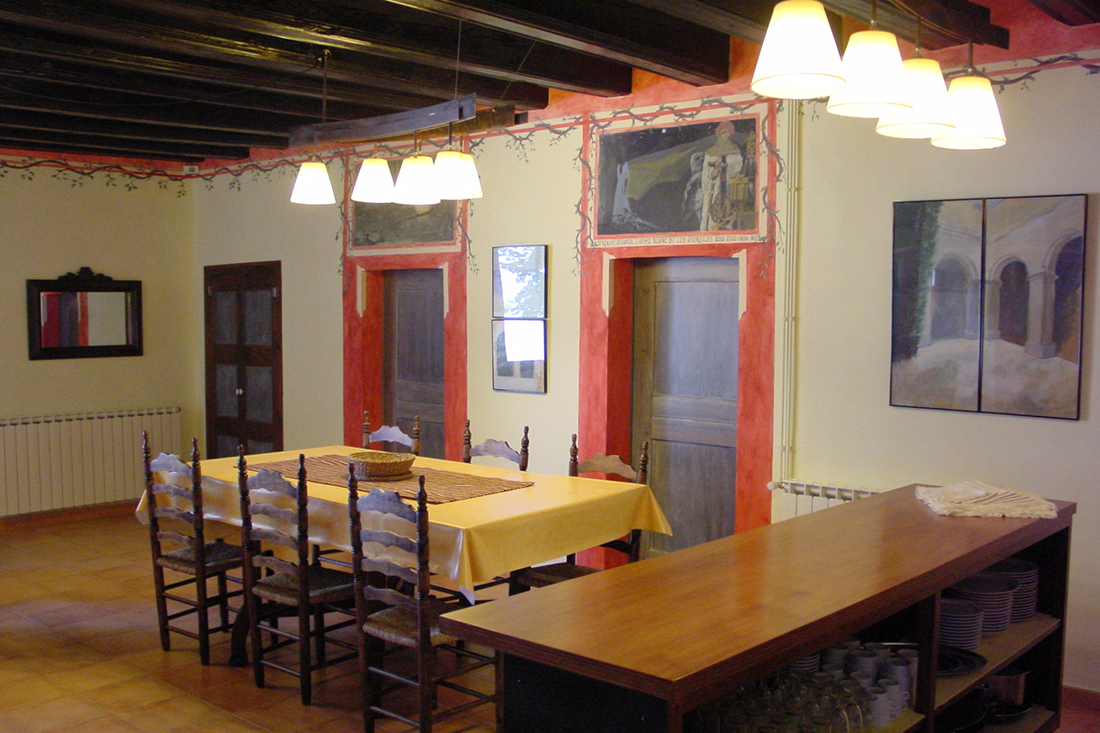 Comedor de la casa La Salada