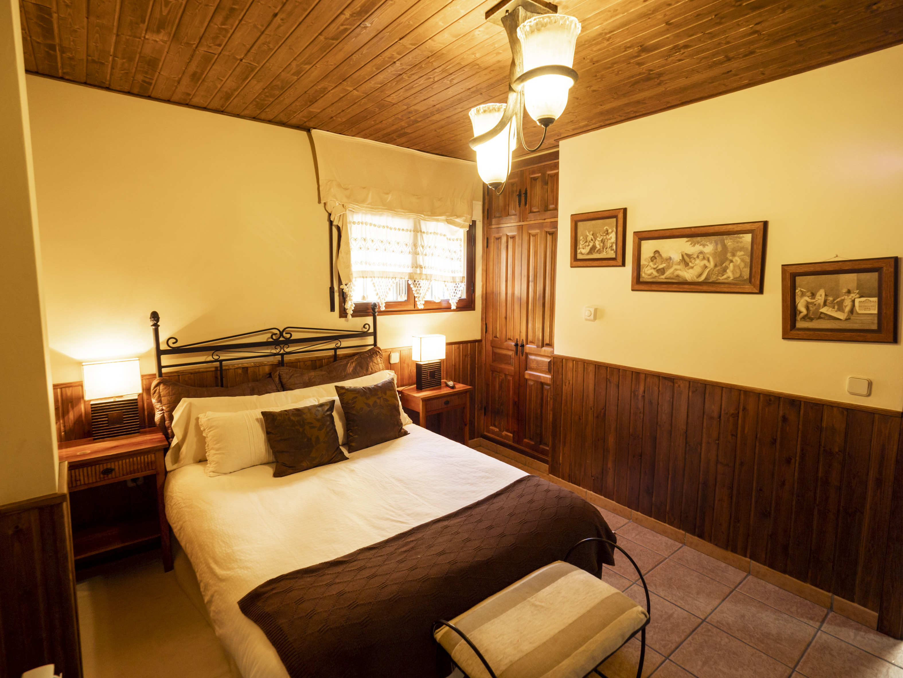 Dormitorio de Posada El Campanario