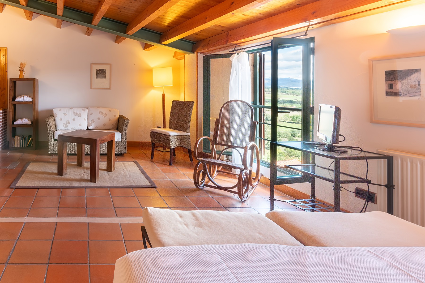 Habitación con vistas de Hospedería El Arco