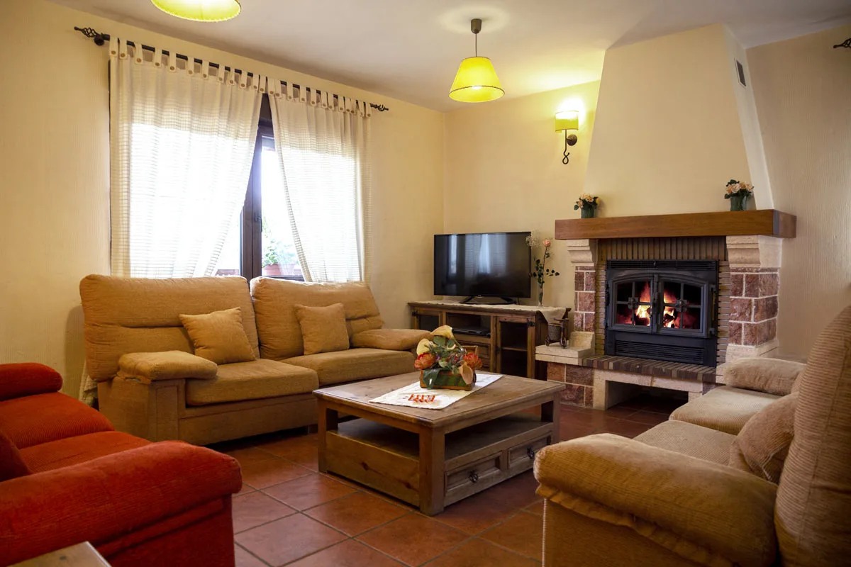 Sala de estar de la casa Collaspino