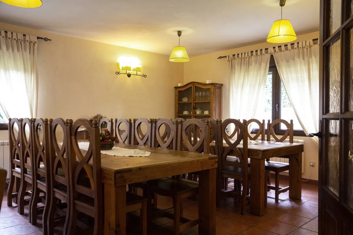 Comedor de la casa Collaspino