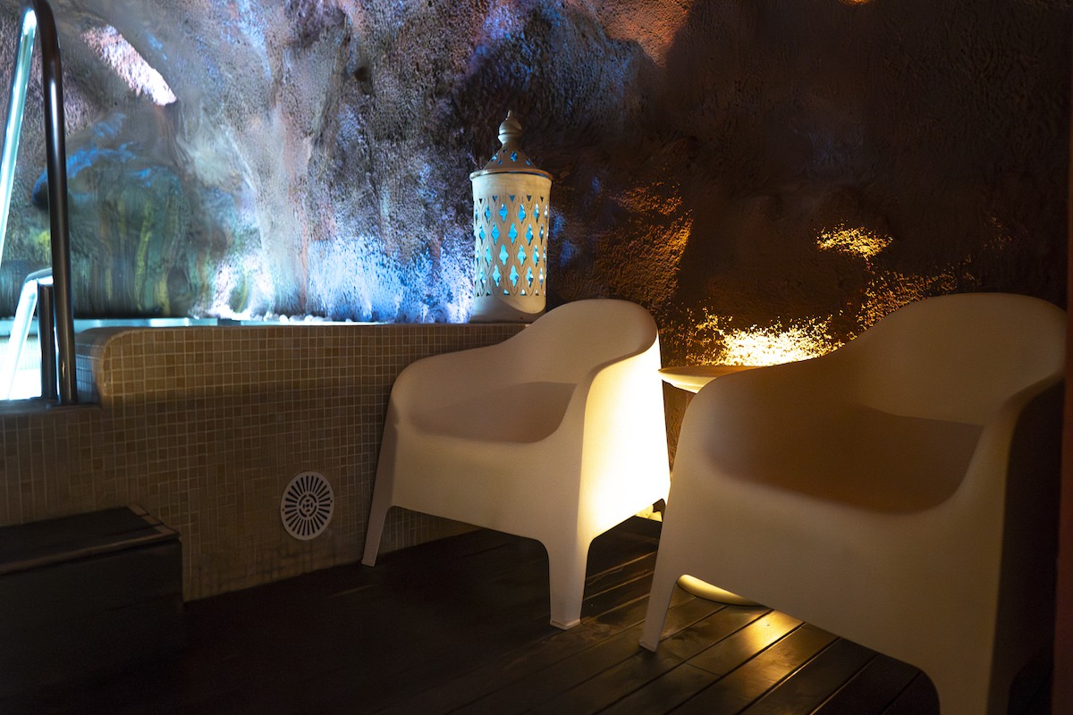 Zona spa de Casa Rural La Graja