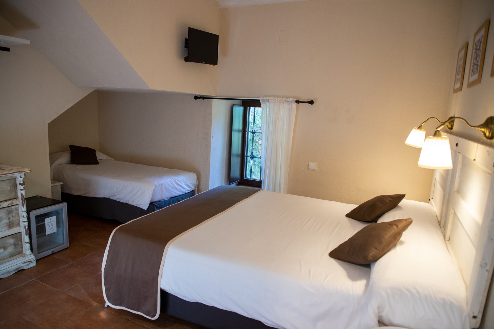 Habitación familiar de Posada Peña Pintada