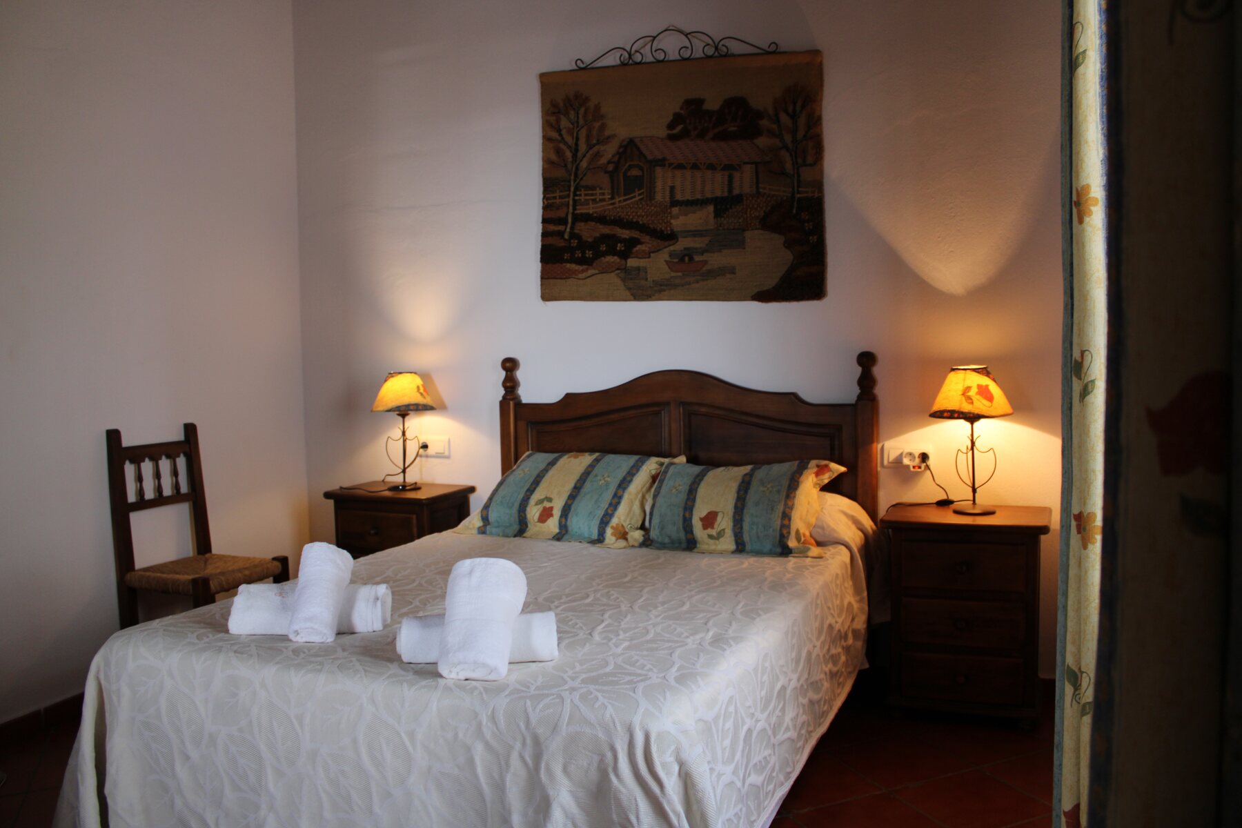 Dormitorio doble de Casa Rural Bellavista