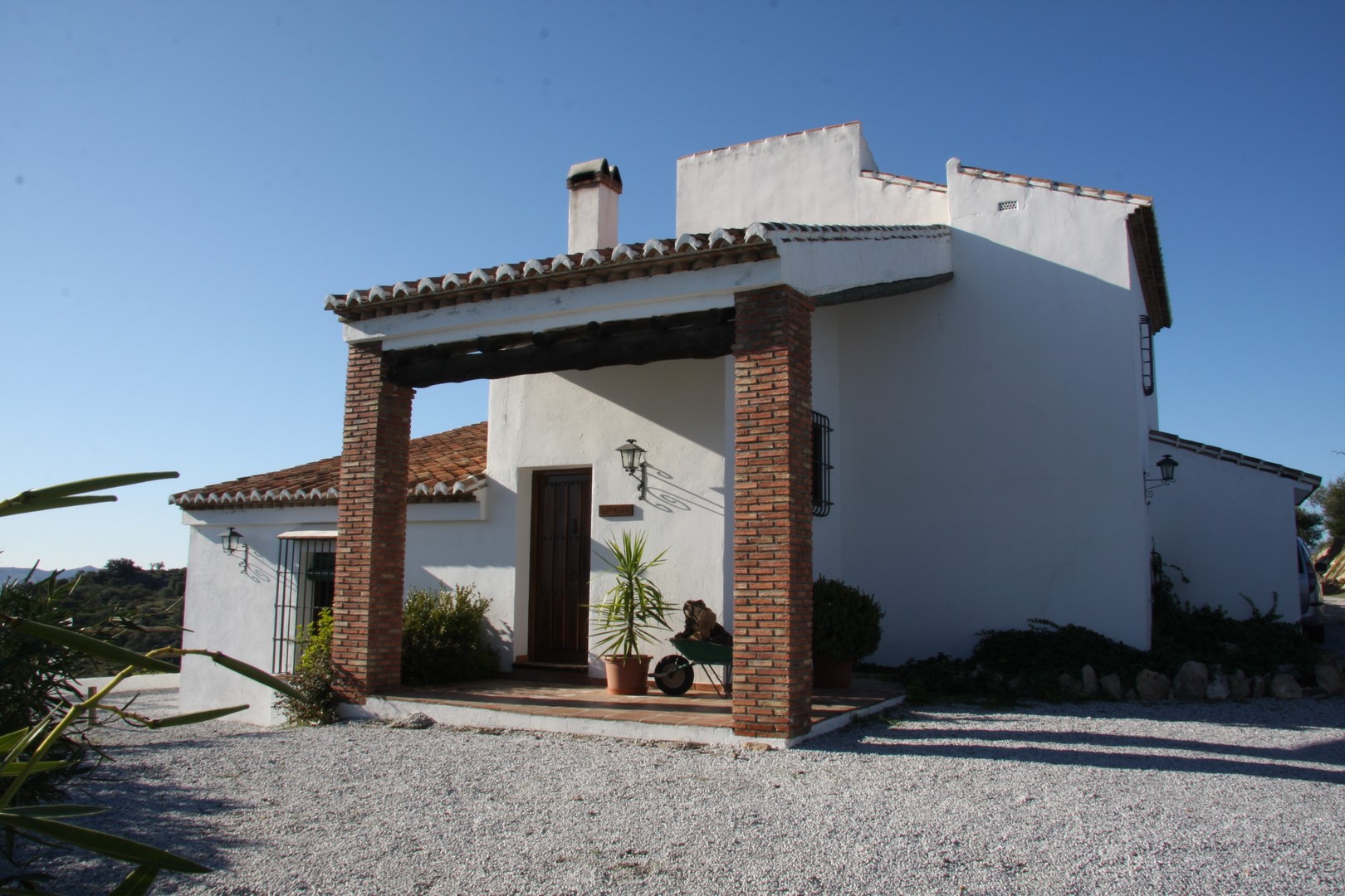 Entrada de la casa 2 de Casas de Cantoblanco