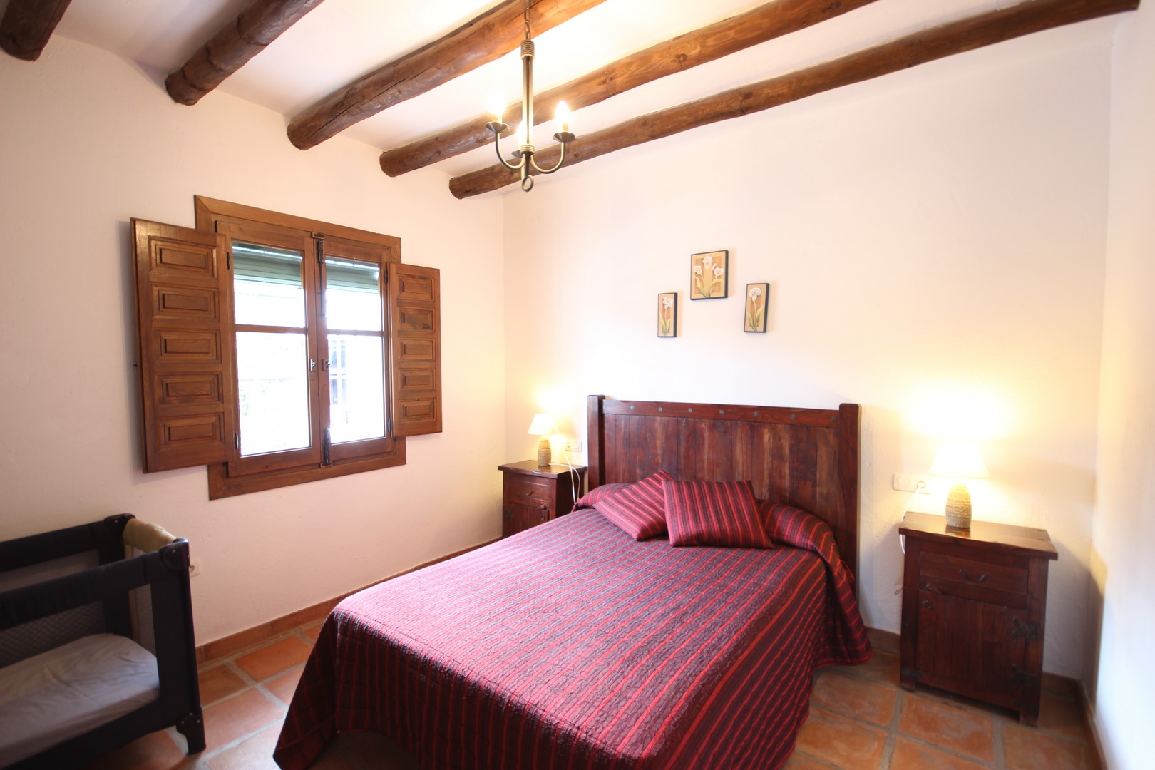 Dormitorio de la casa 2 de Casas de Cantoblanco