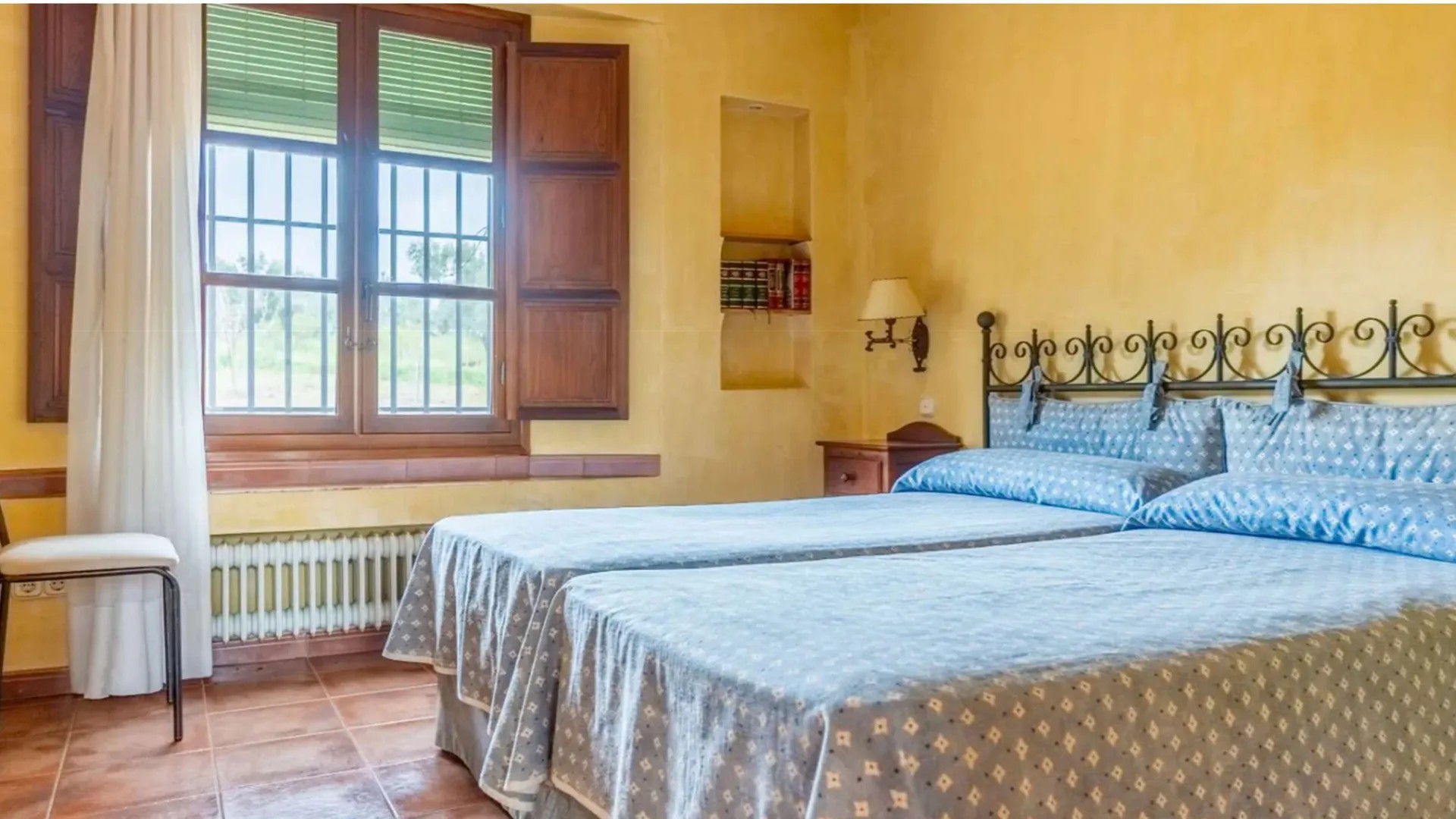 Dormitorio del apartamento El Llano de Cortijo Montepaloma