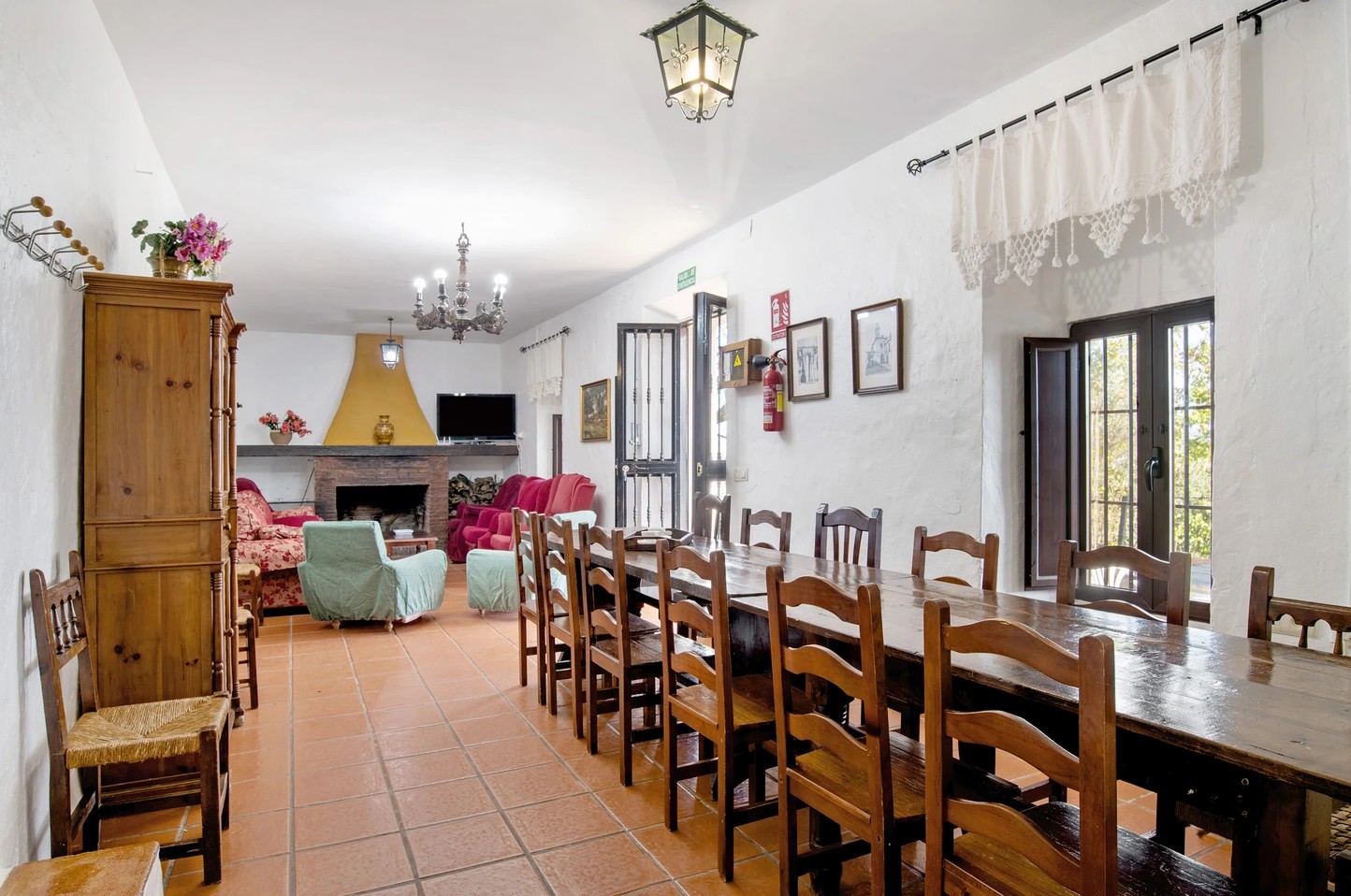 Comedor de Casa Rural Fuente Dulce en Ronda